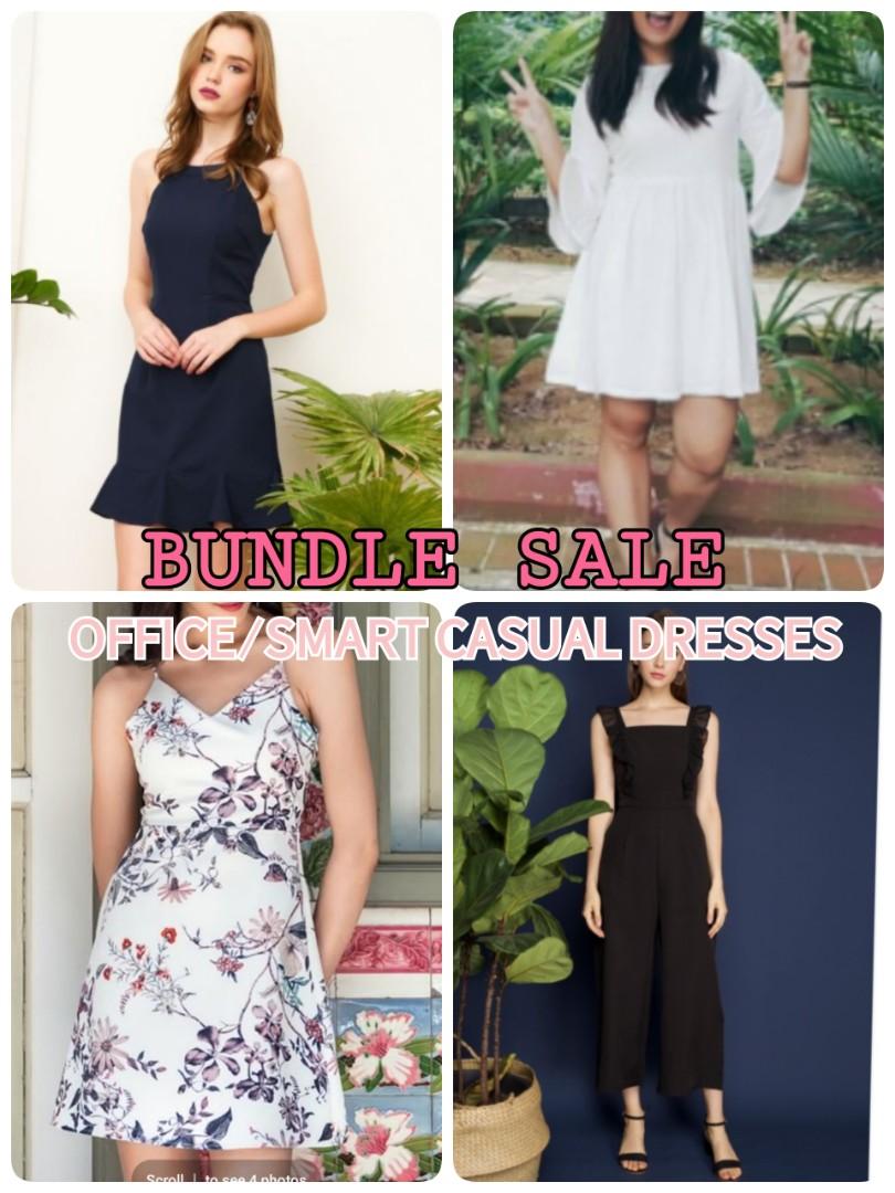 smart casual dresses for work