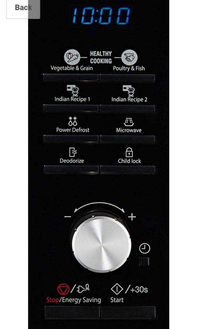 samsung ms23f301tak 23l microwave