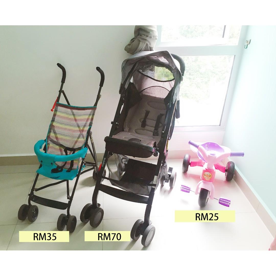 second hand baby stroller