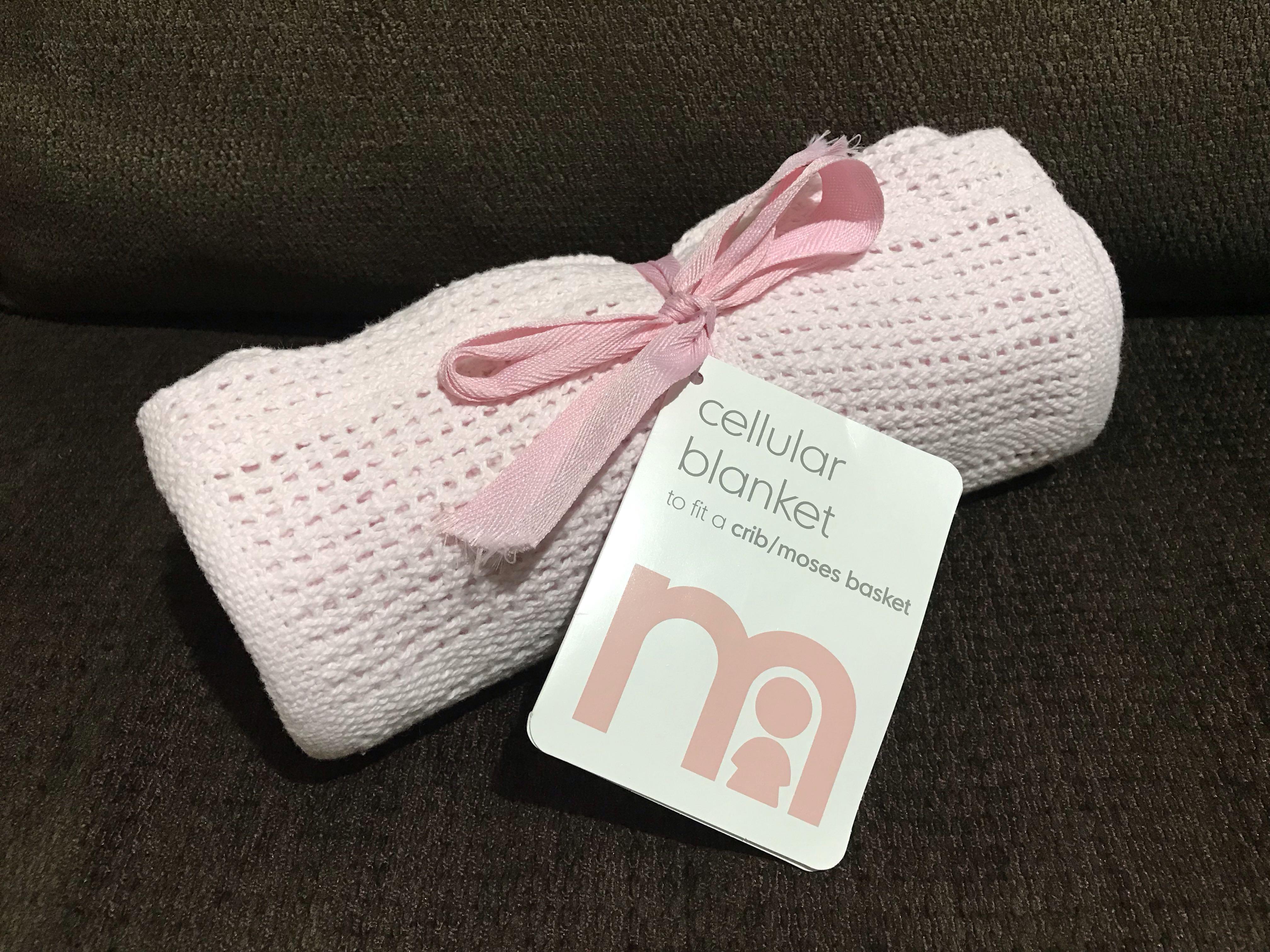 Mothercare clearance cellular blanket