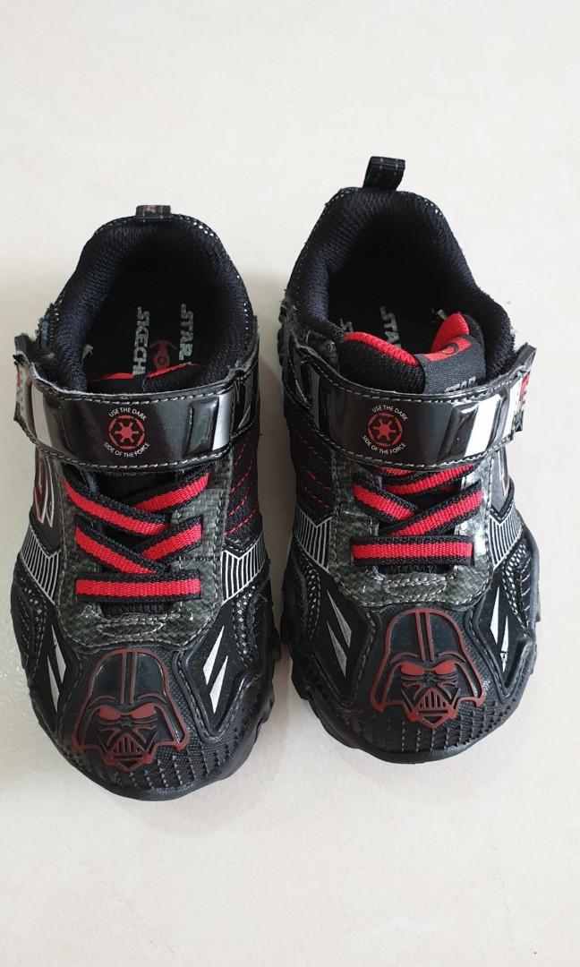 Darth vader light up shoes discount