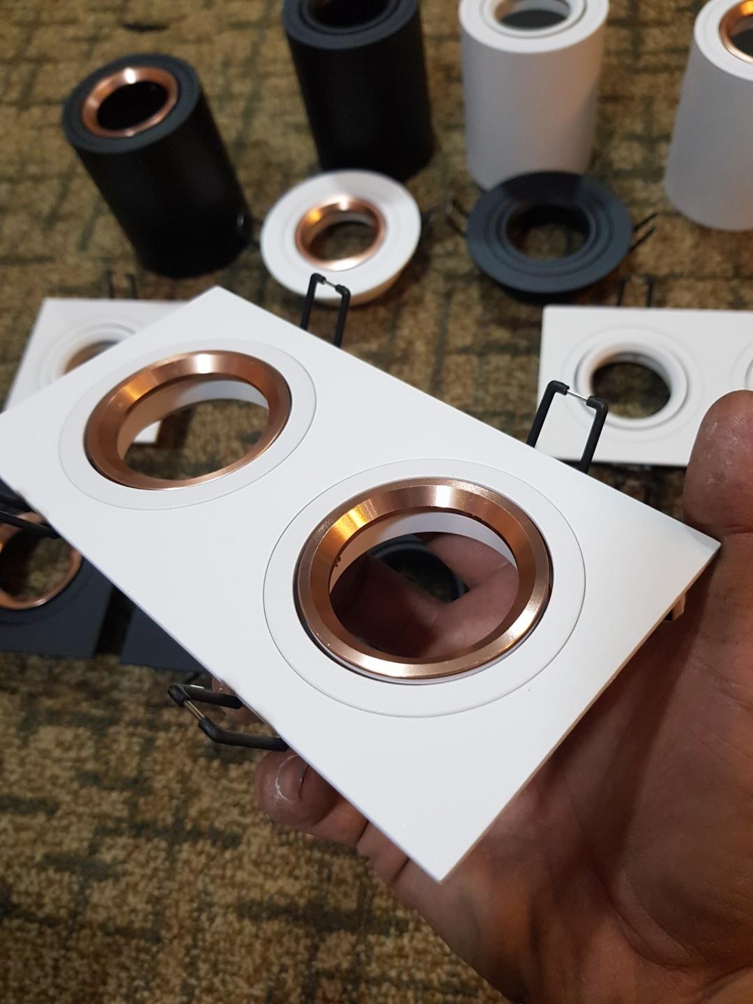 [Spot light casing] recess/ surface mount, Furniture, Home Decor ...