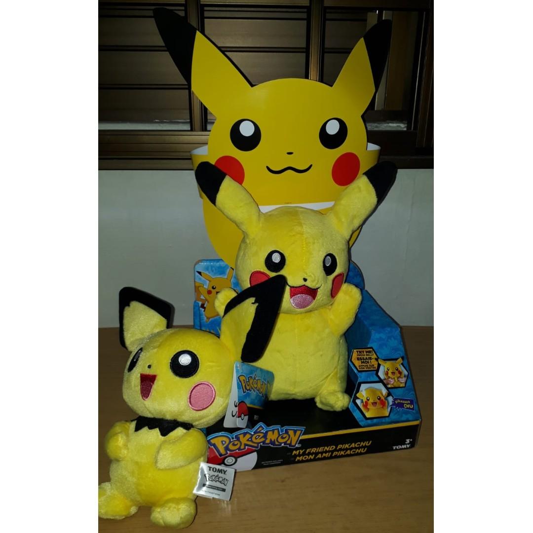 light up pikachu stuffed animal