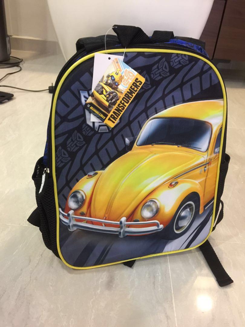 transformers bumblebee backpack