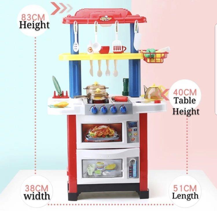 Used toy kitchen set, Hobbies & Toys, Toys & Games on Carousell