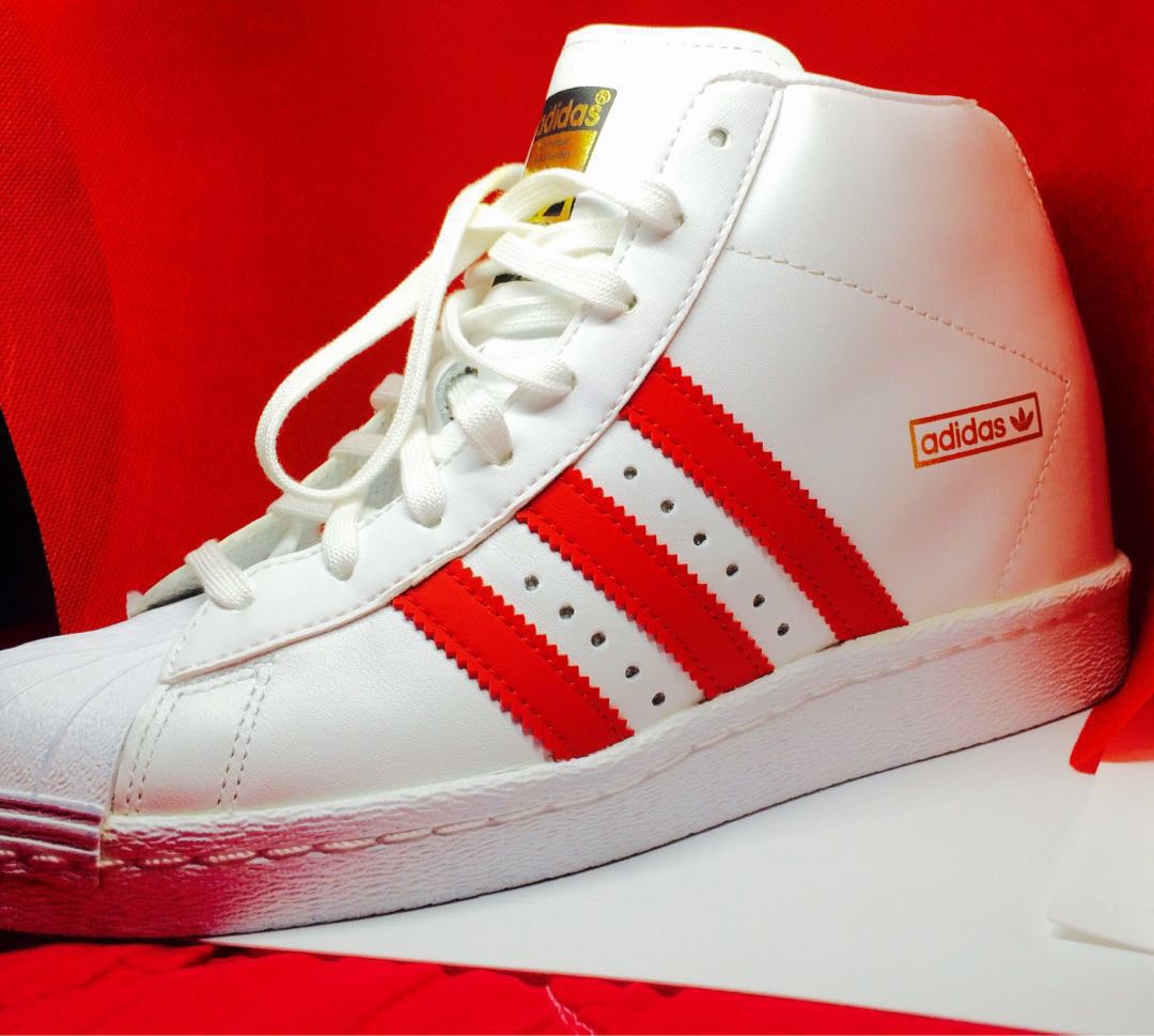 adidas superstar womens high top