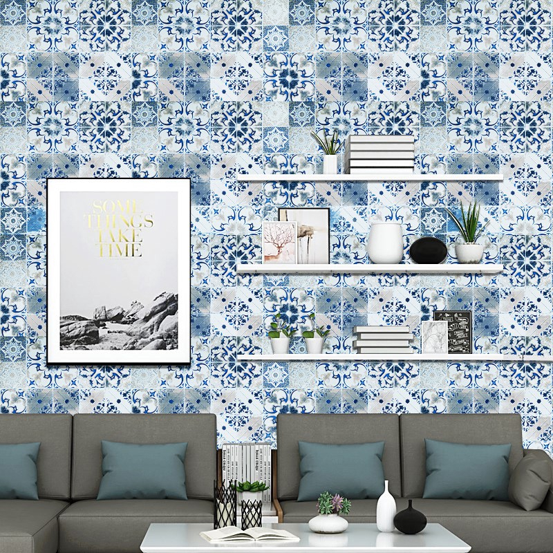 10mx45cm Self Adhesive Pvc Waterproof Wallpaper Home Decor