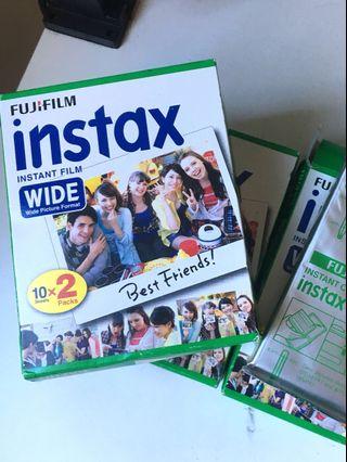 Fuji Instax Wide Film $8/pack