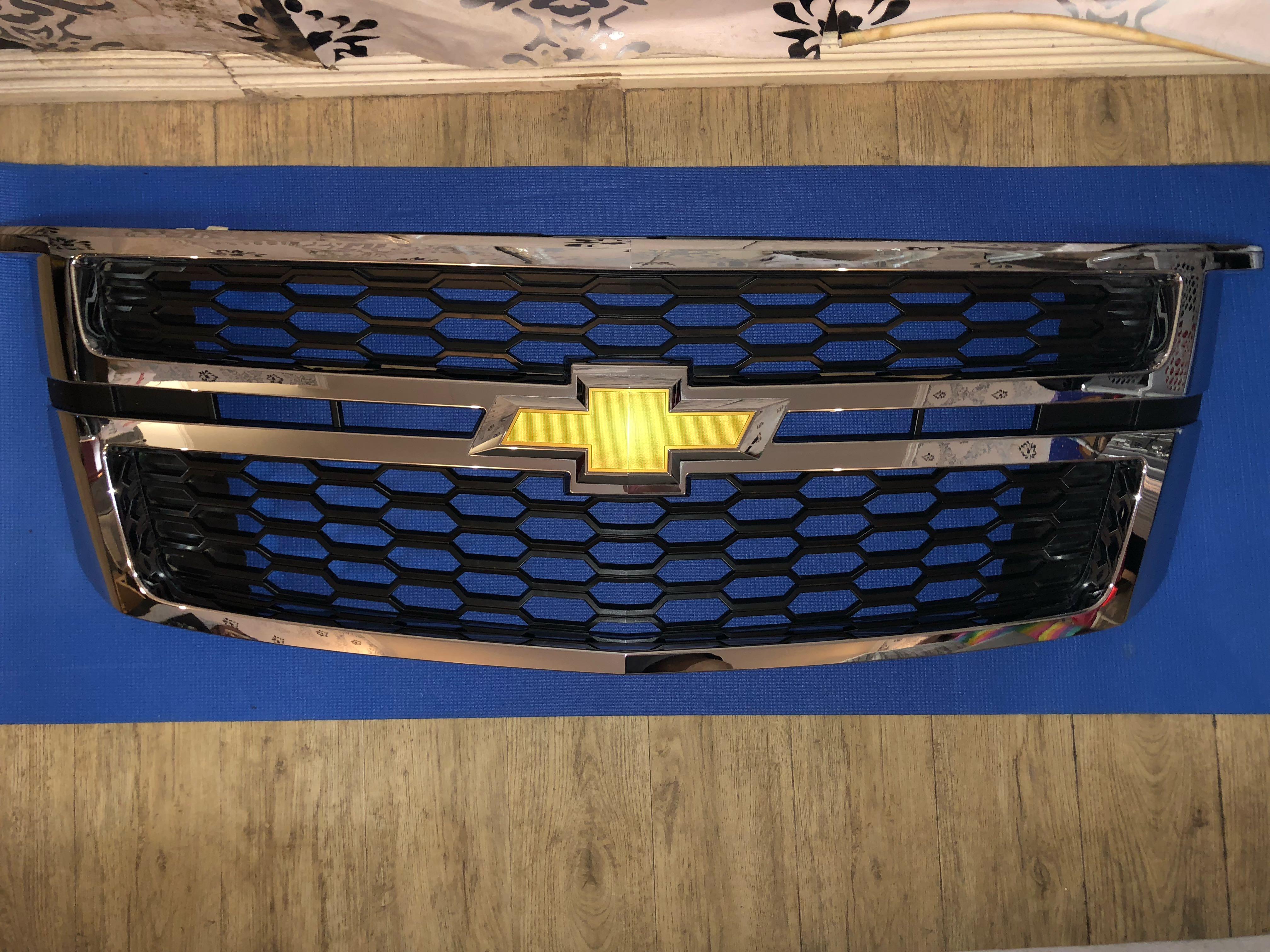 2015-2018 Suburban/Tahoe Front Grille (Category: Car Parts & Accessories) located in Quezon City. Submitted by oddmountain_01ac99 (Listing ID 225979966, Image 1). Description: Automobile front grille for 2015-2018 Suburban or Tahoe. .
