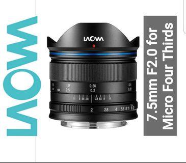 Laowa 7.5mm F2.0 for Micro Four Thirds