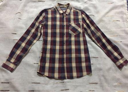 Cotton On Plaid Long Sleeves