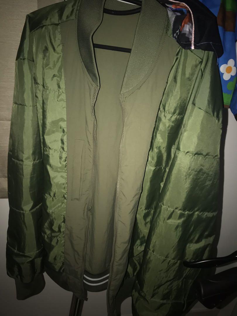 converse army jacket