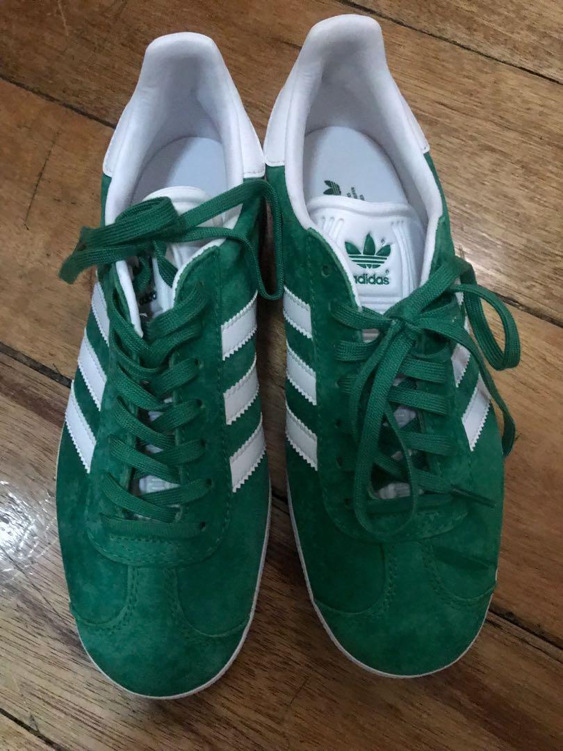 adidas green gazelle womens