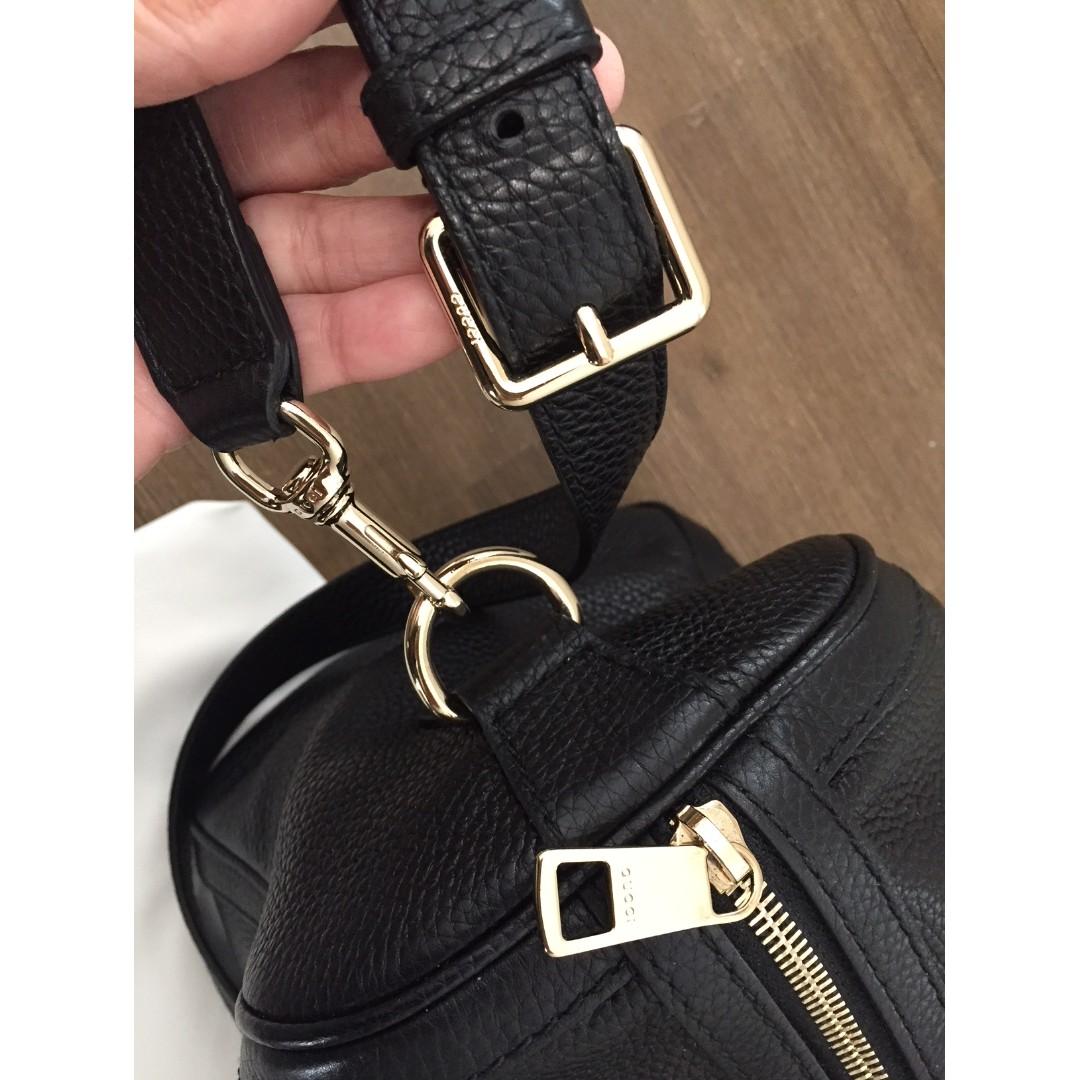 Gucci Boston Bag with Strap – Sequels Resale Boutique