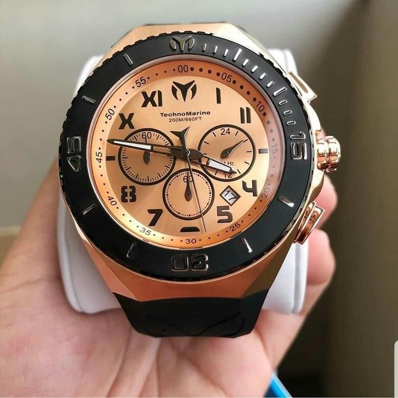 technomarine rose gold