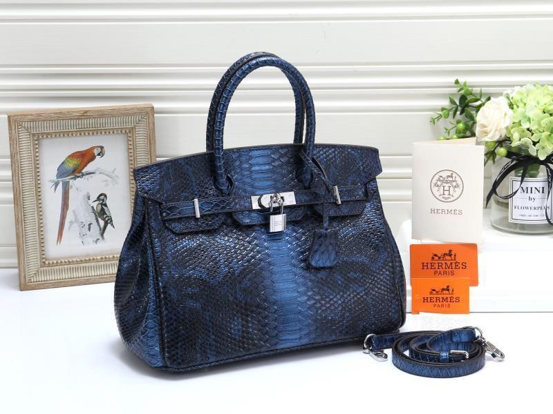 Python Leather Birkin Bag