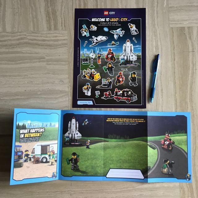 Lego city sticker book outlet