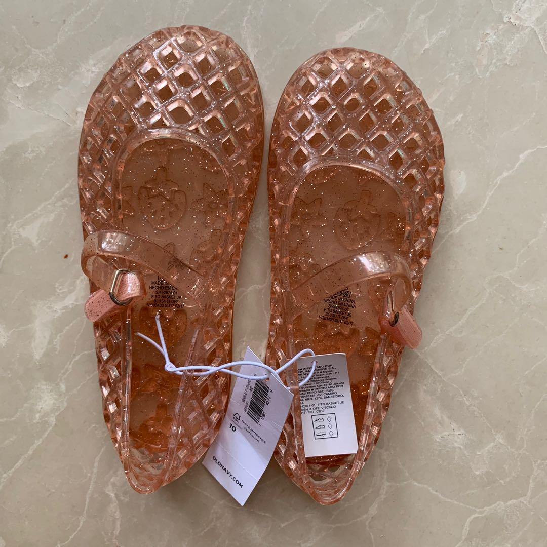 Navy best sale jelly shoes