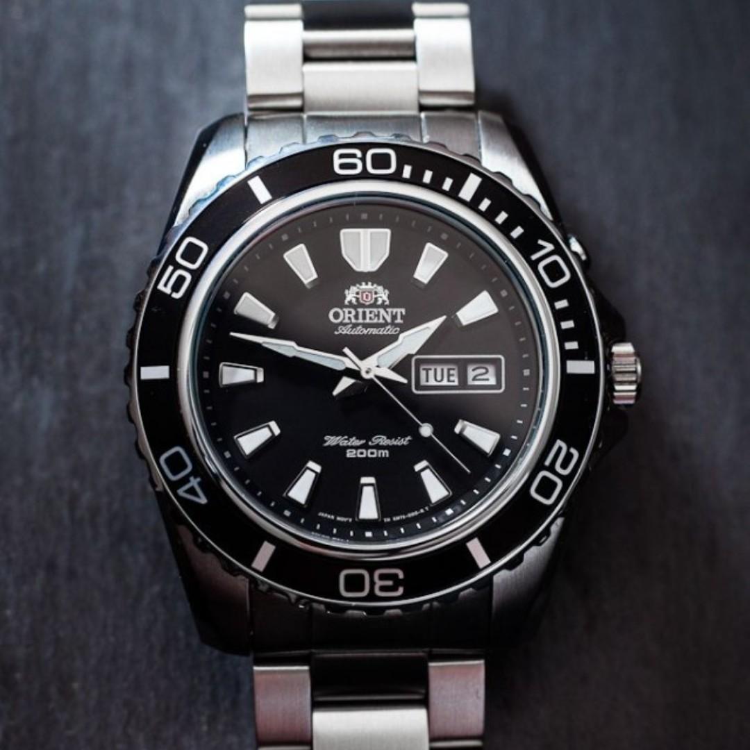 BNIB Orient Mako Automatic 200m Diver CEM75001BR Men Watch