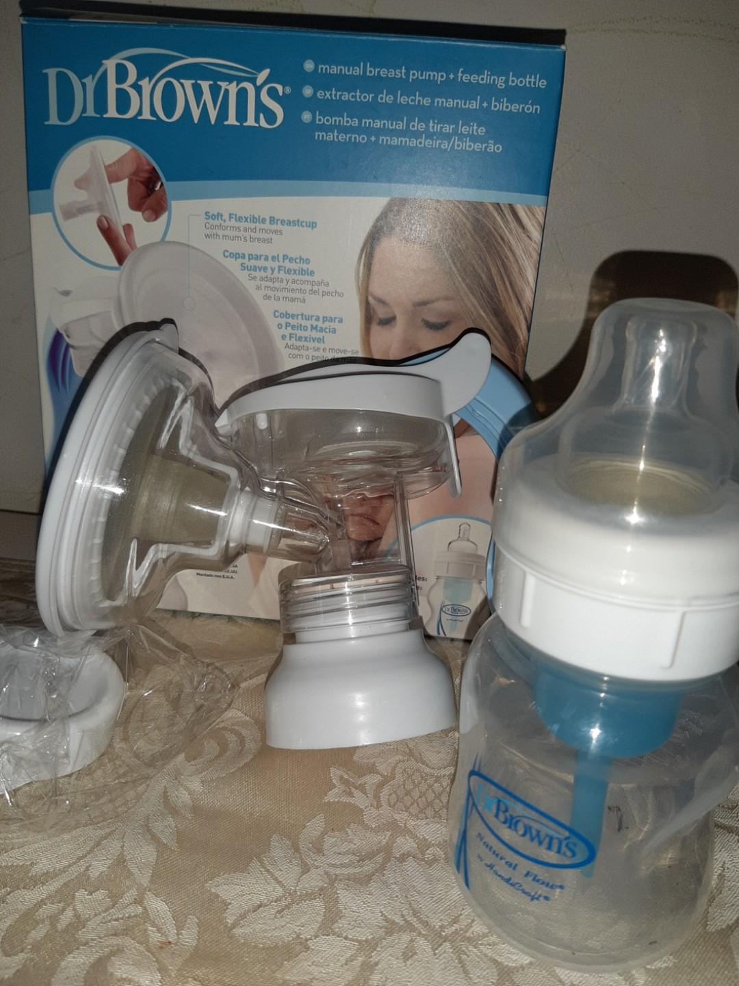 Breast Pump Dr Brown S Manual Pump Babies Kids Nursing