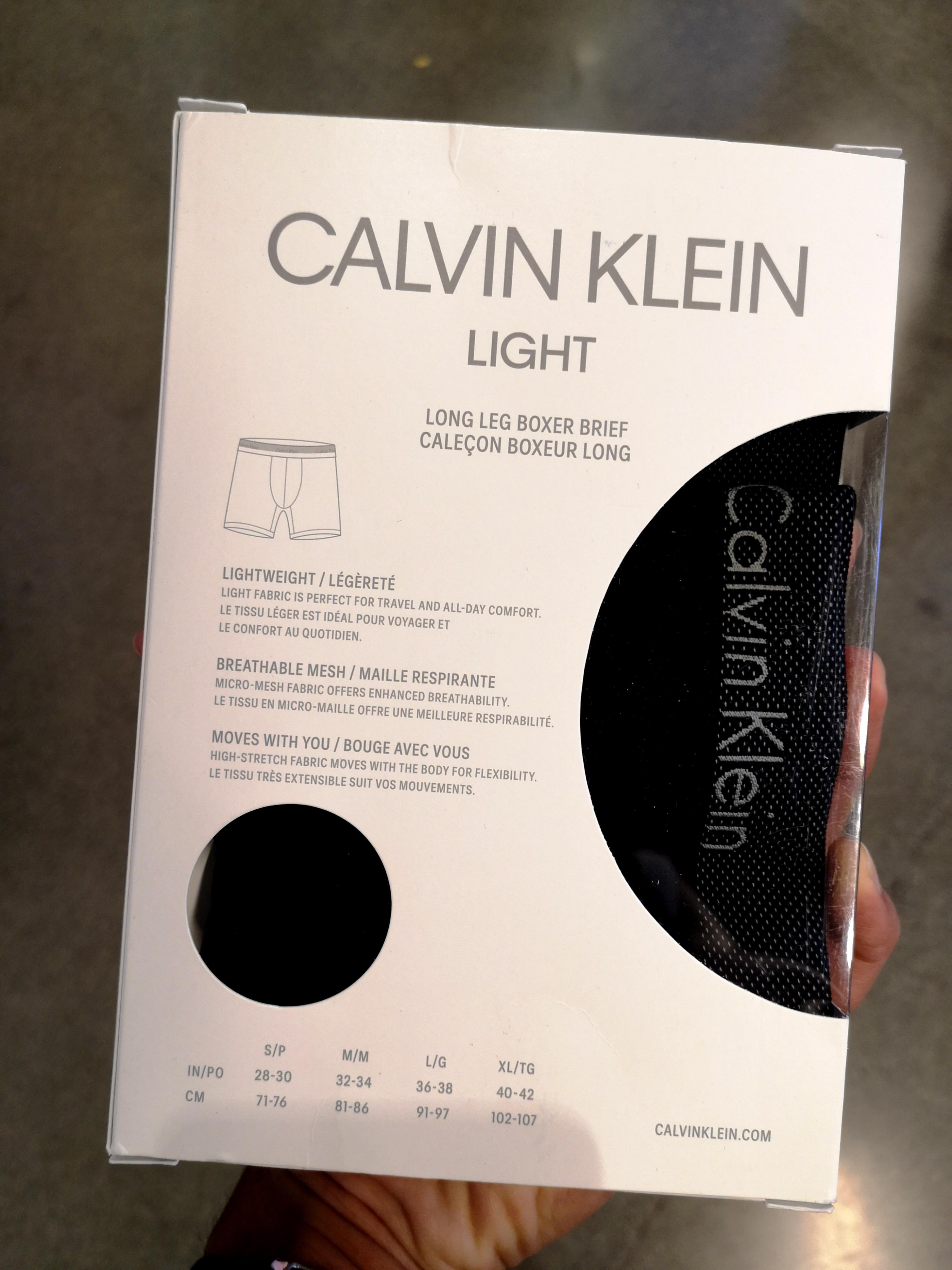 Calvin klein light long leg boxer brief discount
