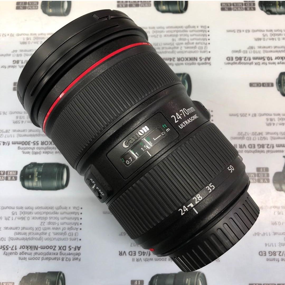 Canon Ef 24 70mm F2 8l Ii Usm Photography Lenses On Carousell