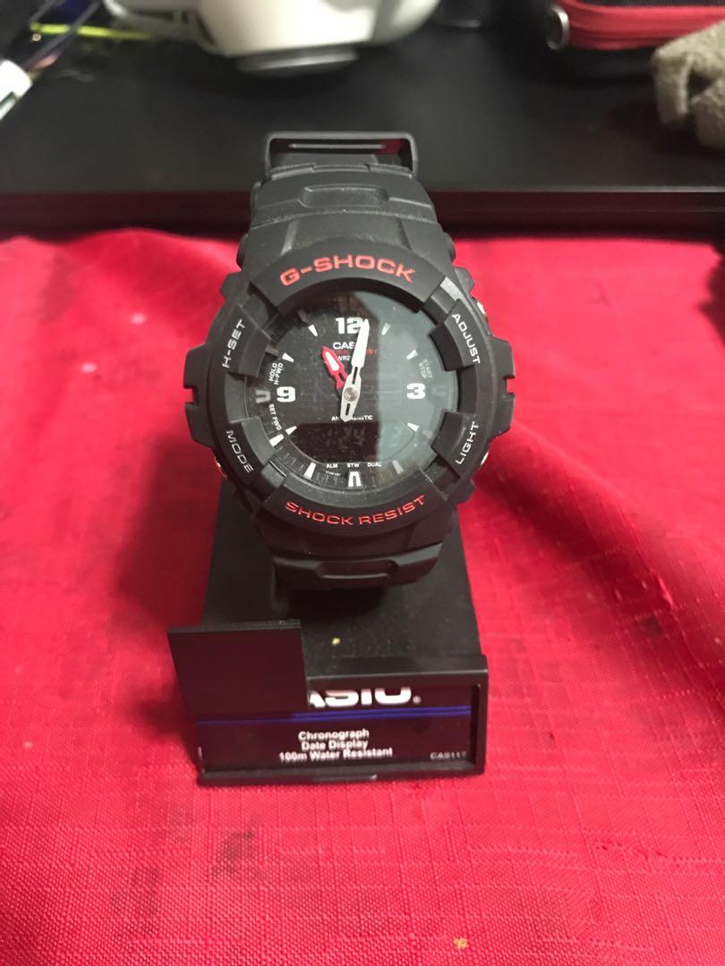 G shock wr 100m outlet