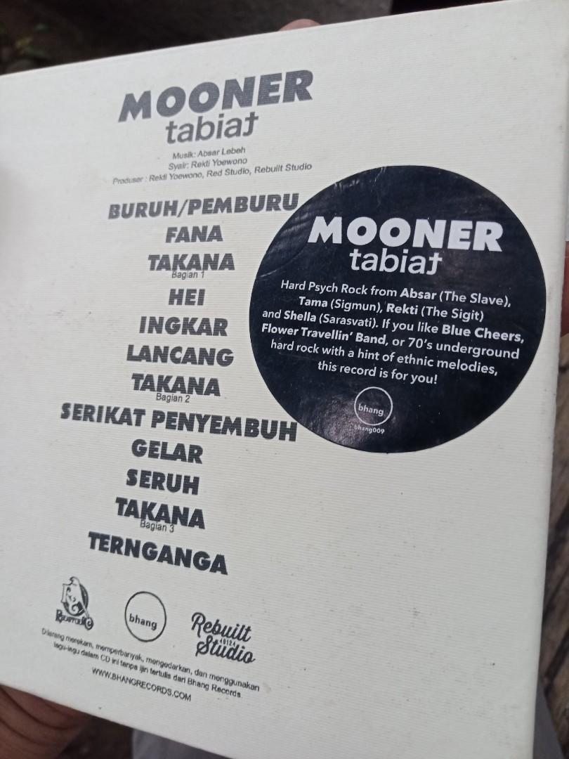 Cd Original Band Mooner Musik Media Cd Dvd Lainnya Di Carousell