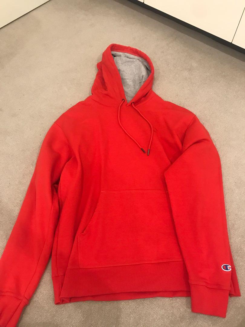 champion red jumper