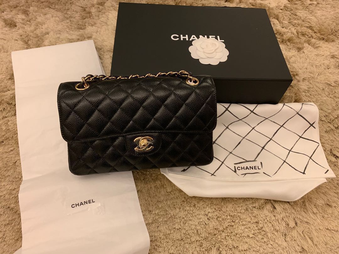 Chanel Classic Flap Small Black Caviar GHW