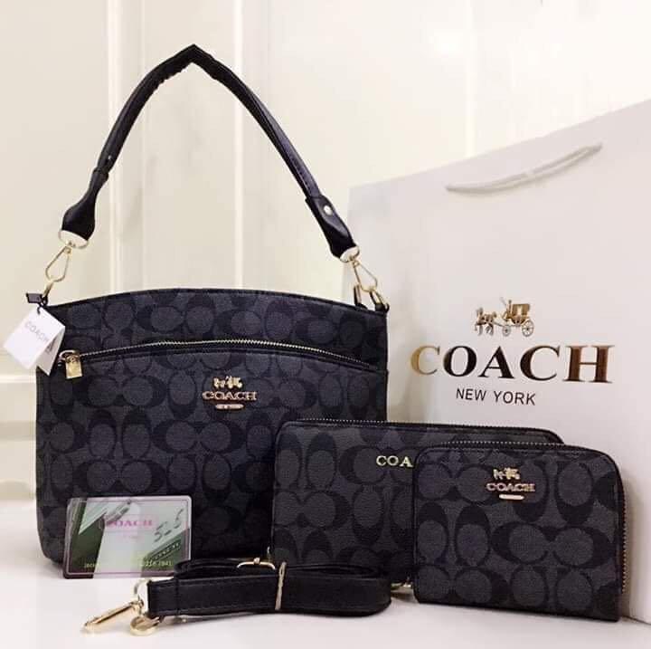 Coach discount suitcase set