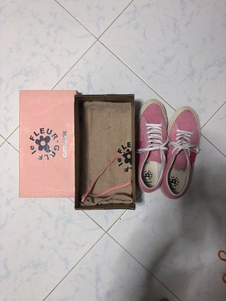 Converse X Golf Le Fleur (Pink), Men'S Fashion, Footwear, Sneakers On  Carousell