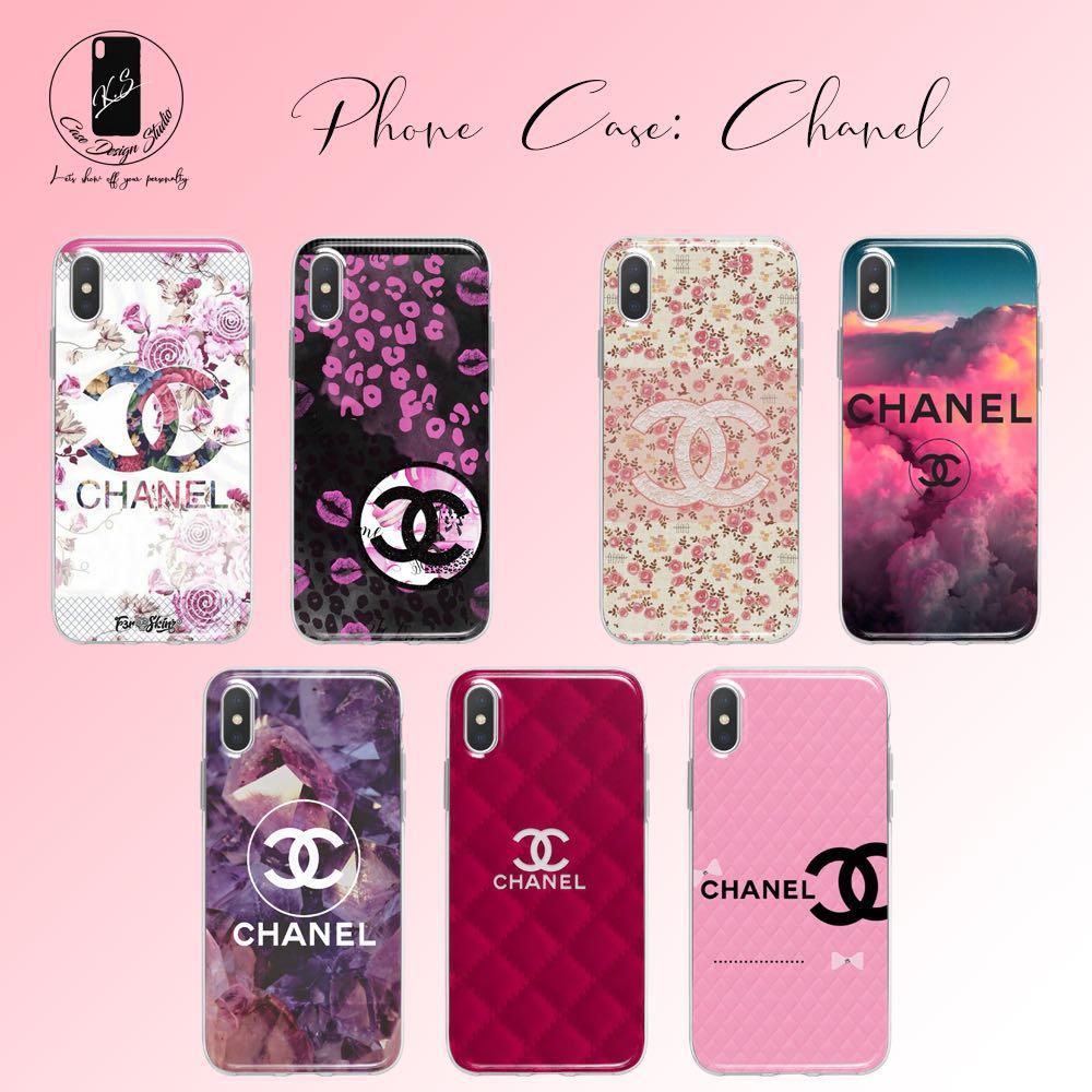 Pink Channel Iphone Case  Iphone cases Phone cases Mobile accessories