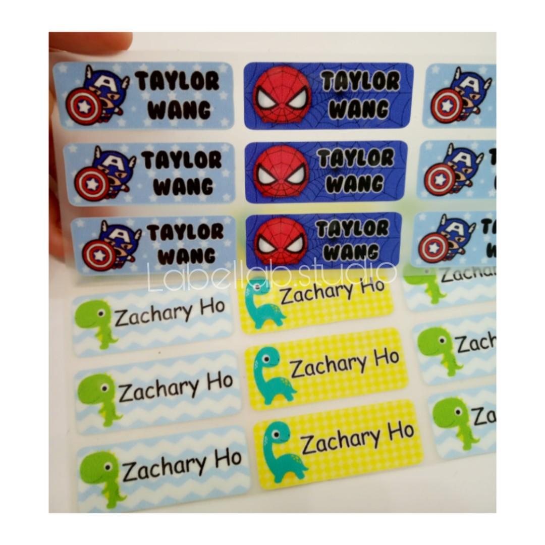 Customise IRON on name label, Hobbies & Toys, Stationery & Craft, Art