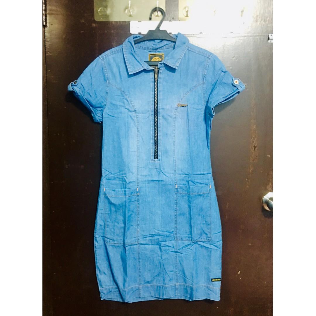 dickies denim dress