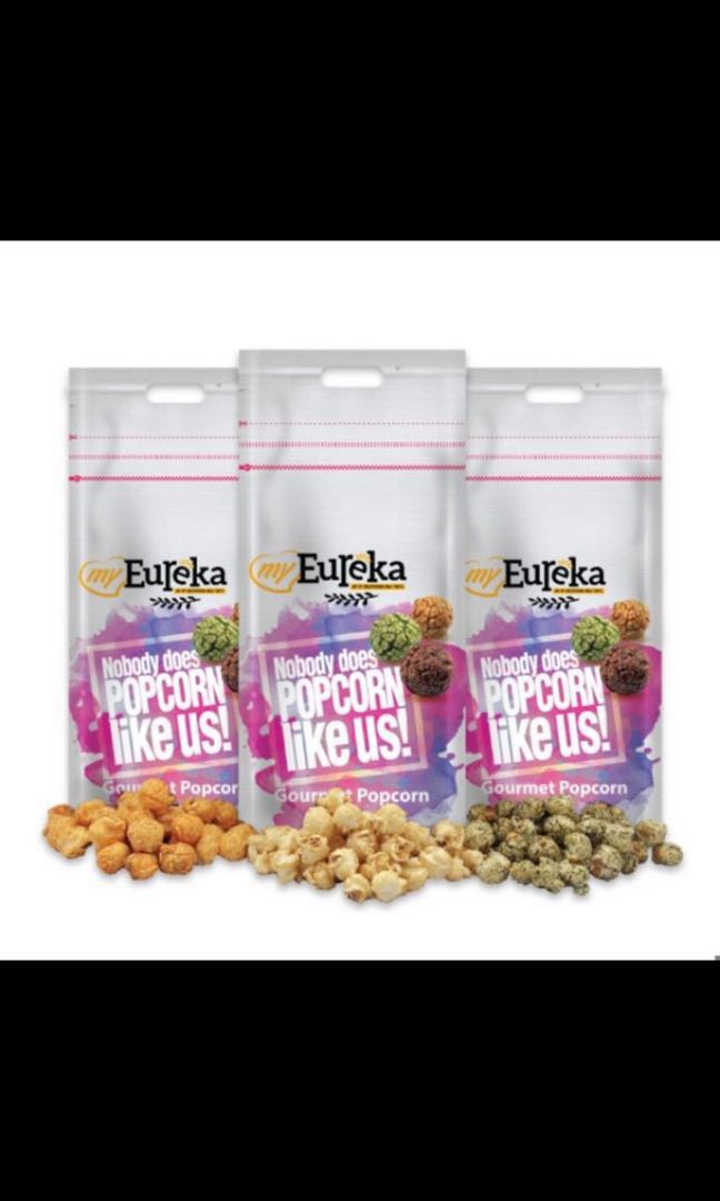 Eureka Gourmet Popcorn from Malaysia, Food & Drinks, Local Eats on