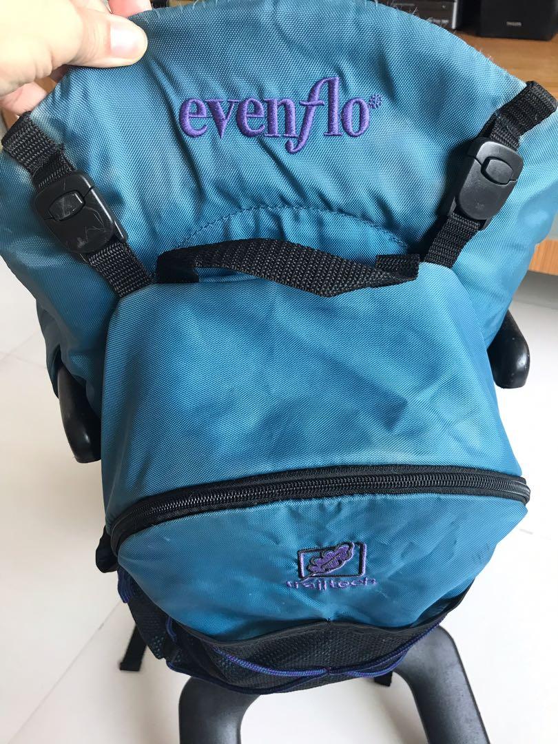 Evenflo trailtech backpack detachable bag