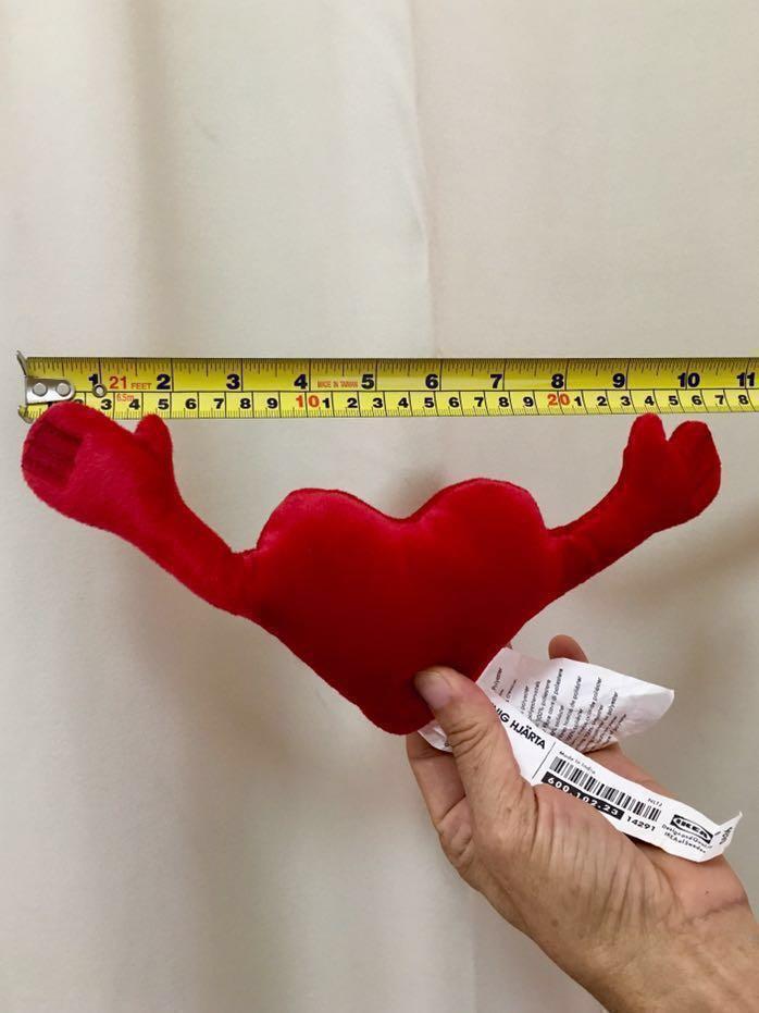 Ikea heart pillow sales