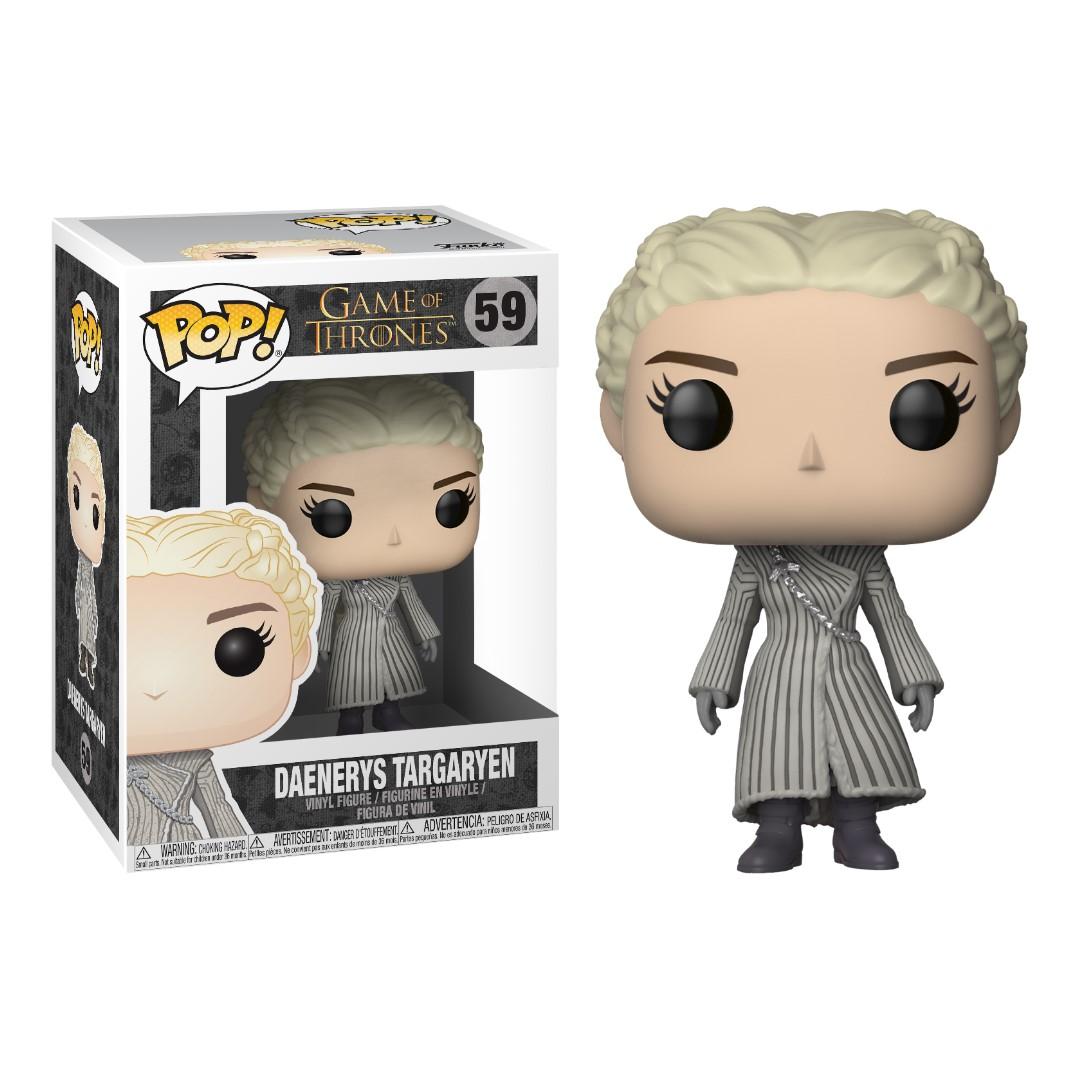 Funko Pop Game Of Thrones Daenerys Targaryen In White Coat Toys Games Bricks Figurines On Carousell