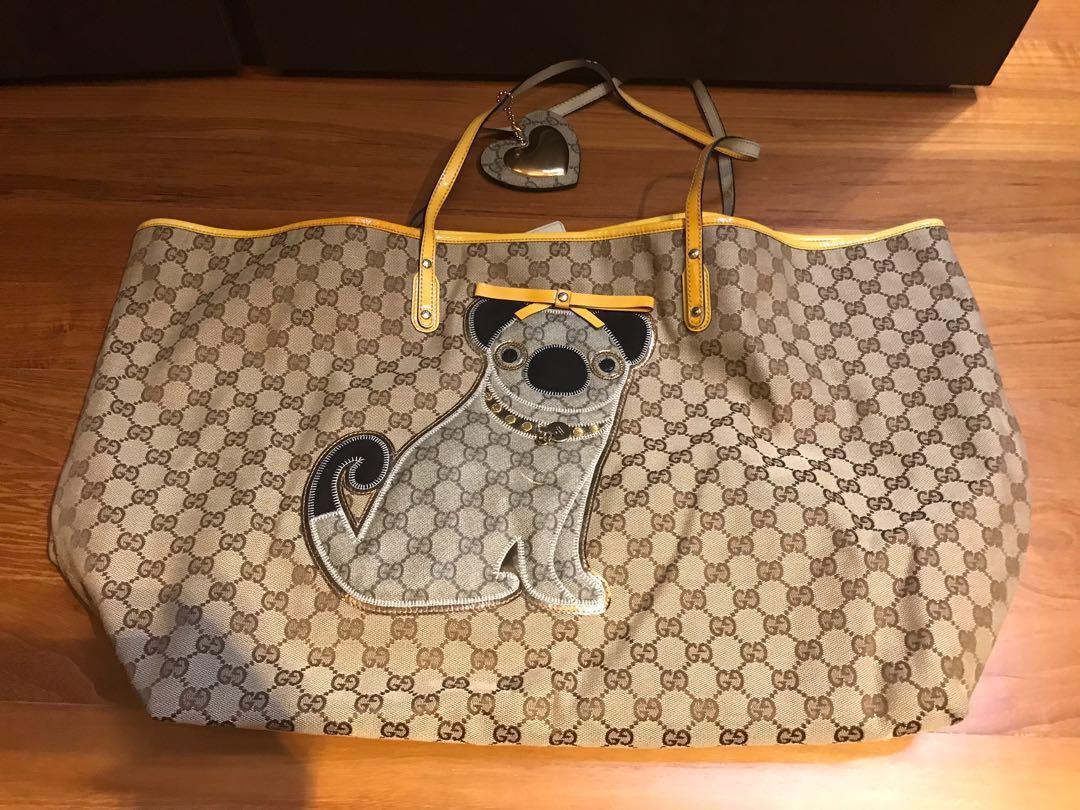 gucci dog purse