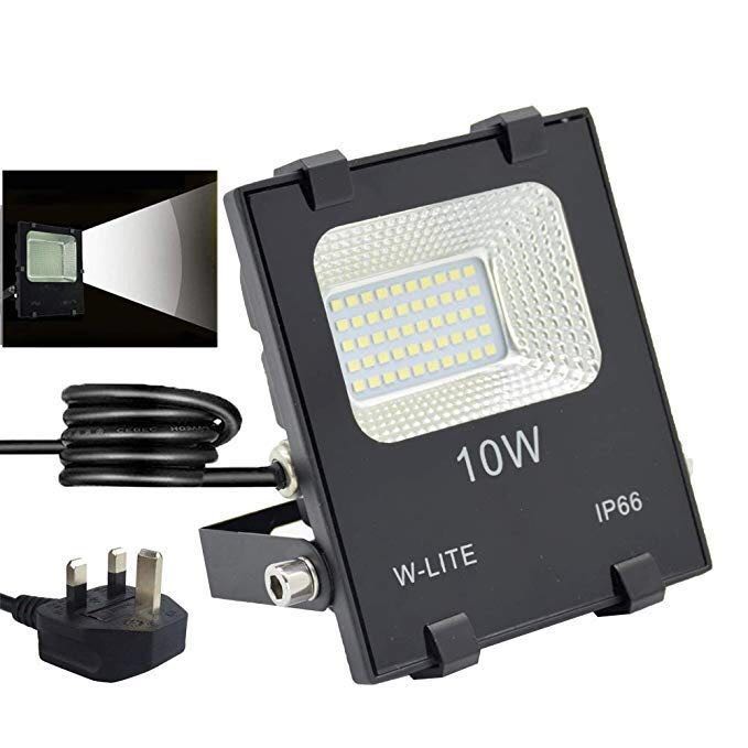 Hg140 10w Led Flood Lights Uk Plug Waterproof Floodlight Security Lighting Super Bright 50 Chips Soft Daylight White Hg140 10w Led Flood Lights Uk Plug Waterproof Floodlight Security Lighting Super Bright 50 Chips Soft Daylight White
