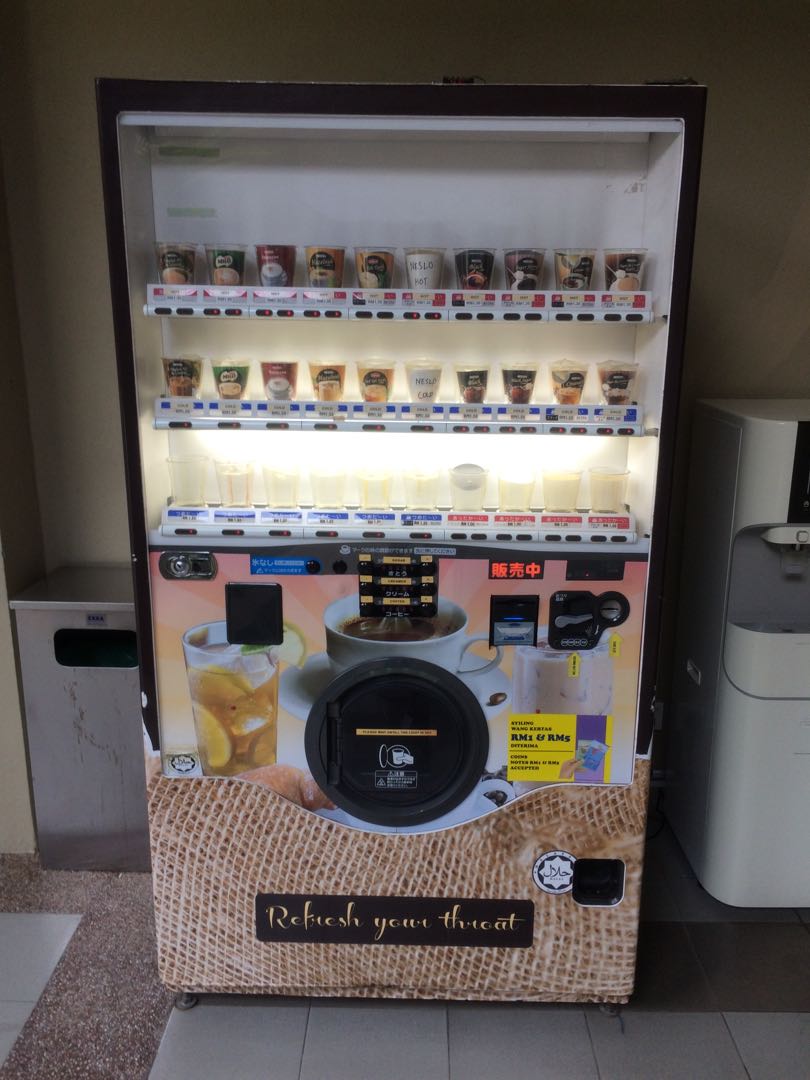 Cup shop vending machine