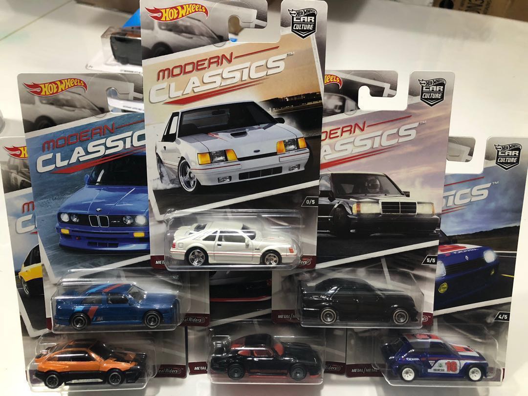 hot wheels car culture modern classics