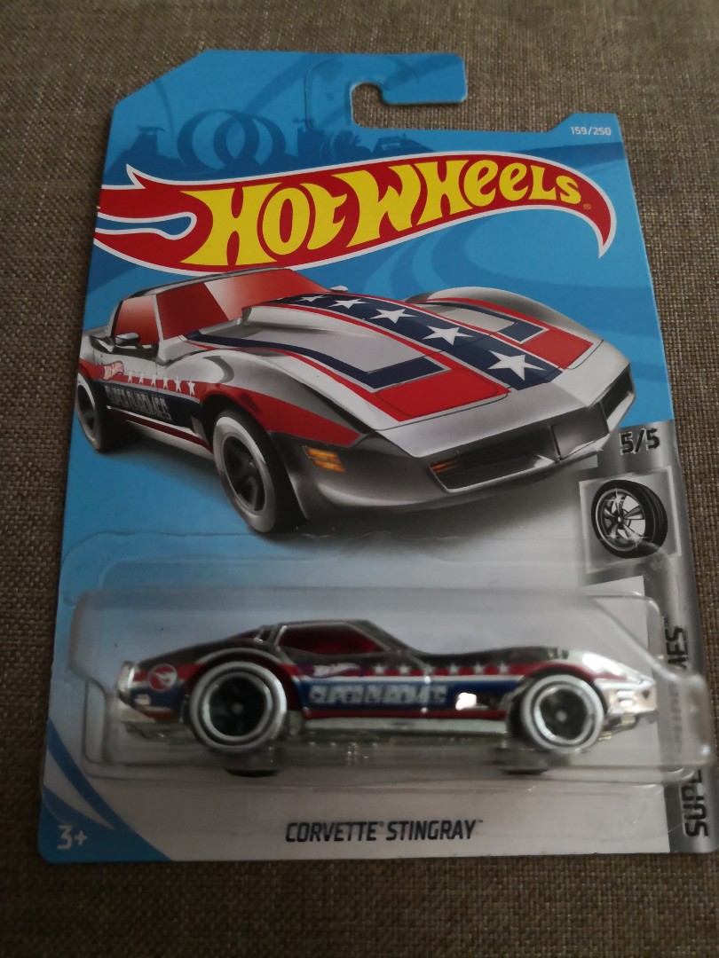 hot wheels corvette stingray treasure hunt