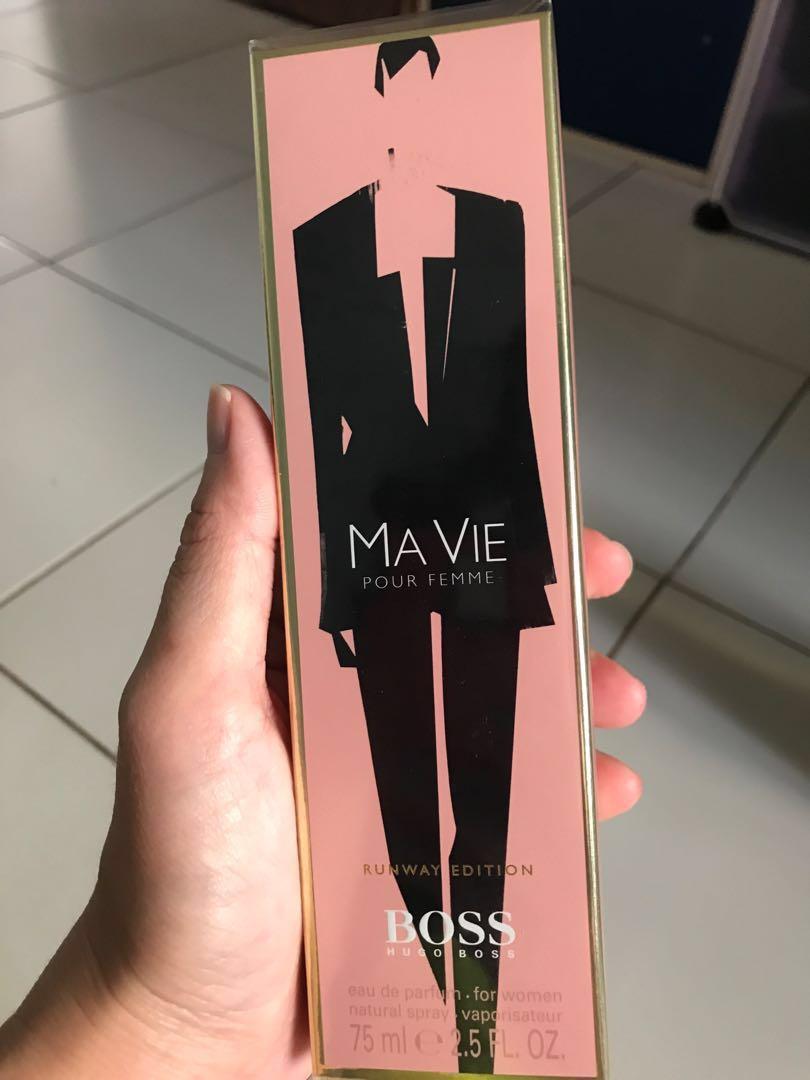 Hugo Boss Runway Edition Ma Vie Pour Femme Beauty Personal Care Fragrance Deodorants on Carousell