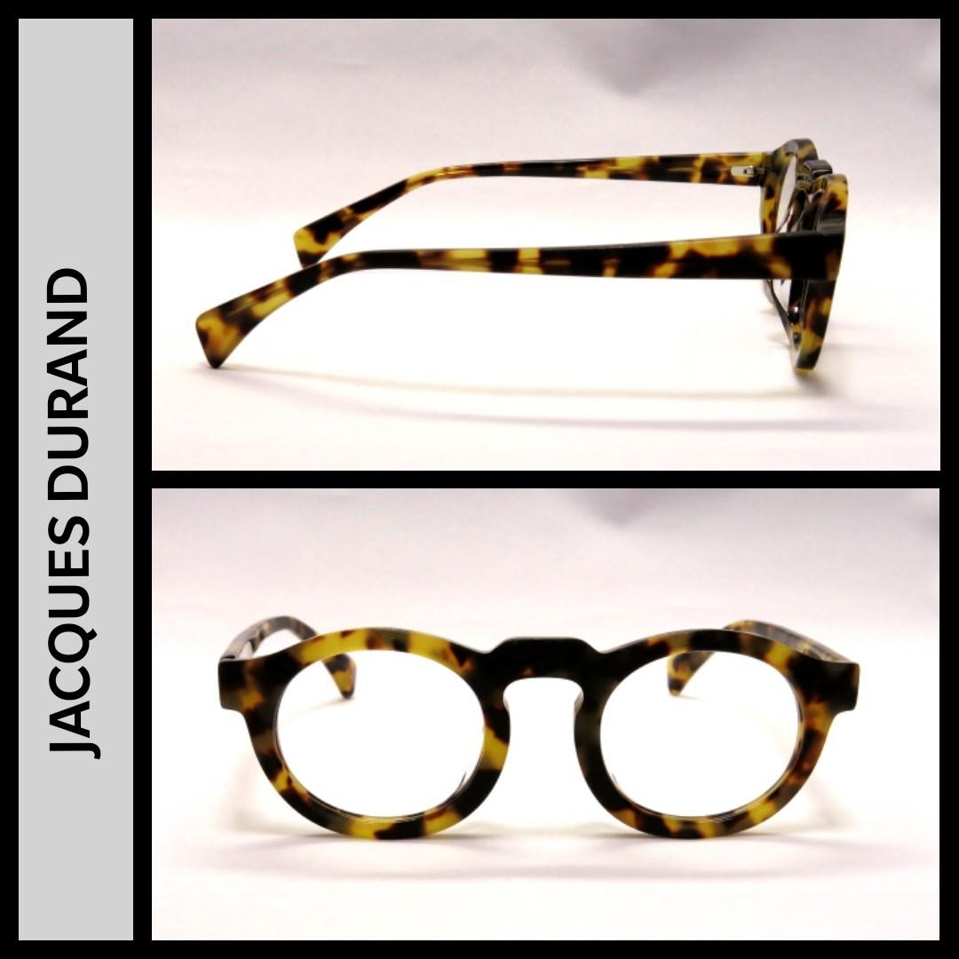 Jacques Durand Paques L 506 round acetate eyewear 粗框眼鏡, 男裝 