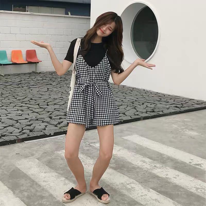 korean romper dress