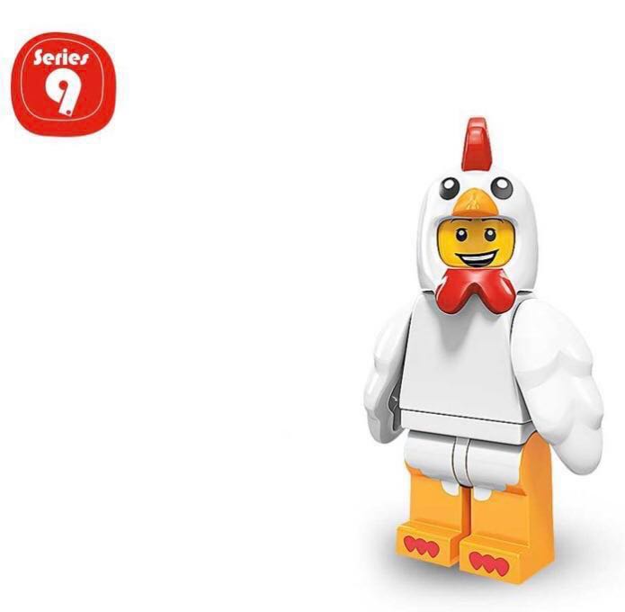 Lego minifigure chicken on sale suit guy