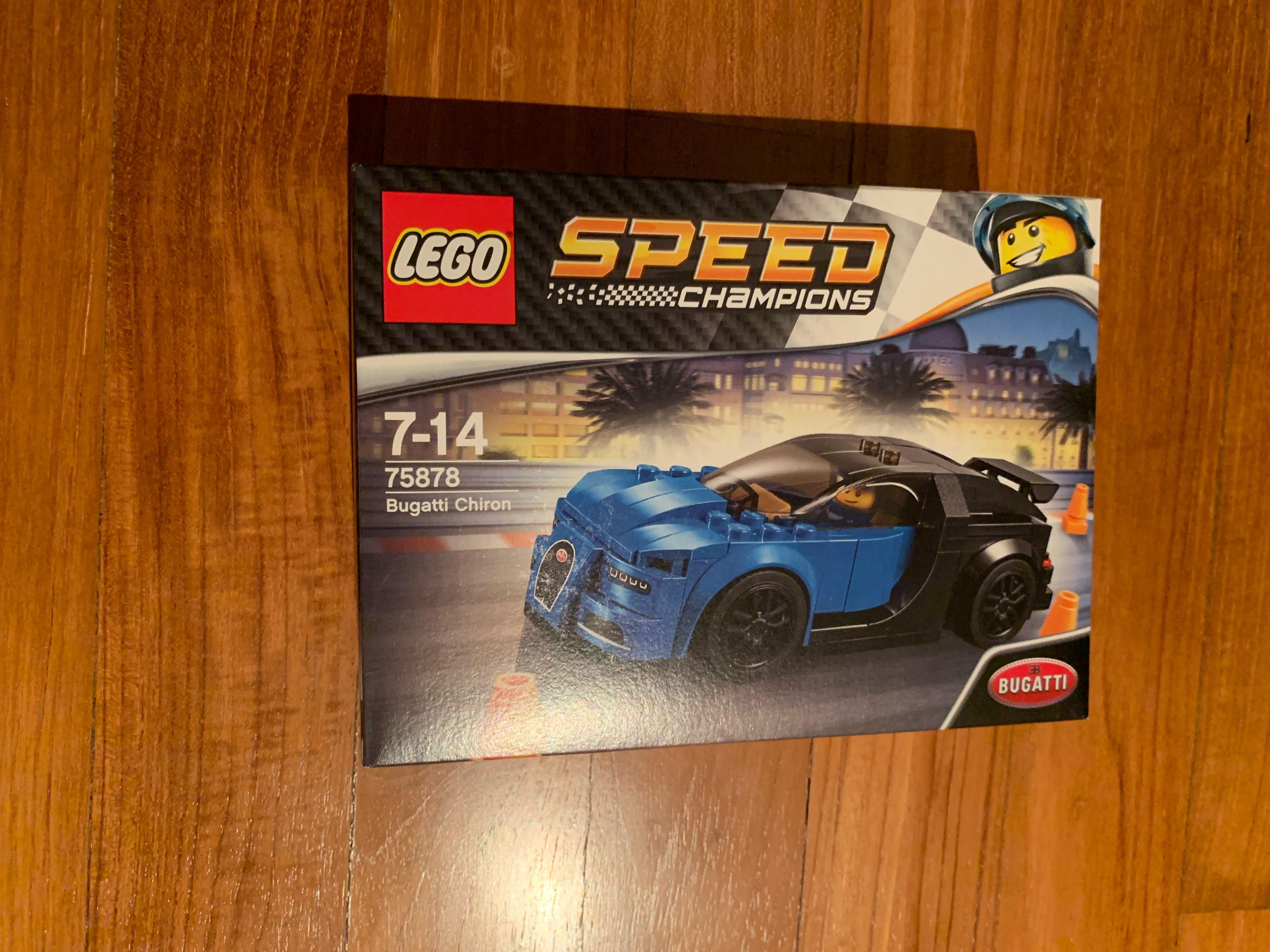 Lego Sealed 75878 Speed Champions Bugatti Chiron Hobbies And Toys Toys And Games On Carousell 1397