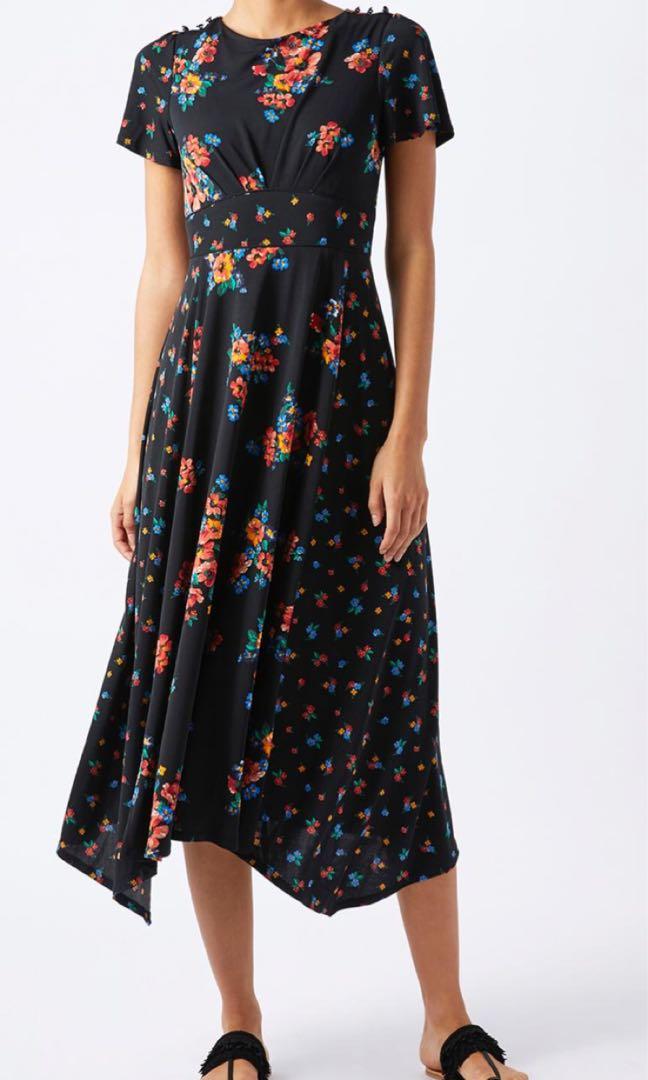 Monsoon Nieve Print Midi Dress Women s Fashion Dresses Sets Dresses on Carousell